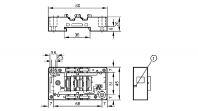 IFM E70371 - Нижняя часть для модуля AS-i