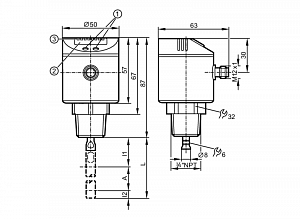 IFM LR3300 - Датчик уровня (управляемый микроволновой радар)