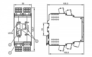 IFM AL1900 - Мастер IO-Link с интерфейсом Profinet