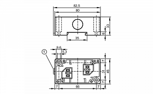 IFM AC5031 - Нижняя часть для модуля AS-i