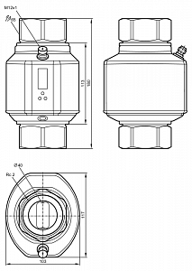 IFM SM2400 - Магнитно-индуктивный датчик потока