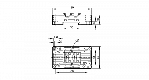 IFM AC5003 - Нижняя часть для модуля AS-i