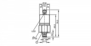 IFM PP002E - Датчик давления с керамической измерительной ячейкой
