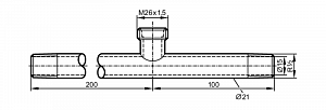 IFM E40136 - Тройник