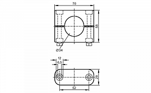 IFM E10193 - Монтажный адаптер