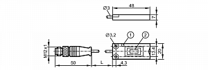 IFM ANT515 - RFID HF головка чтения/записи