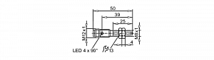 IFM IE5381 - Индуктивный датчик