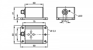 IFM CR2102 - Датчик наклона