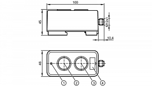 IFM AC2398 - Модуль AS-интерфейс с подсвечиваемыми кнопками