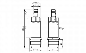 IFM PM1602 - Электронный датчик давления