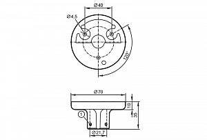 IFM E89060 - монтажное основание