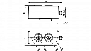 IFM AC2386 - Модуль AS-интерфейс с подсвечиваемыми кнопками