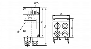 IFM AC2032 - Универсальный модуль AS-интерфейс