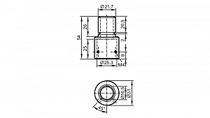 IFM E89063 - Монтажный адаптер