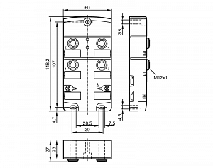IFM AC2413 - AS-интерфейс модуль CompactLine
