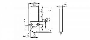 IFM O2D910 - Внешняя подсветка