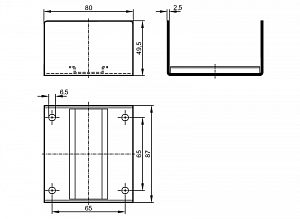 IFM E10730 - Монтажный кронштейн