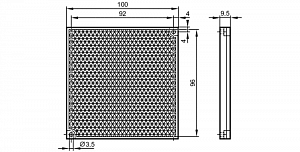 IFM E20454 - Рефлектор для рефлекторных датчиков