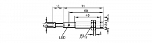 IFM IF5394 - Индуктивный датчик