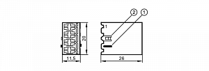 IFM EC0461 - Корпус для контактов
