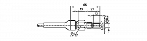 IFM SF111A - Датчик потока для подключения к оценочной электронике