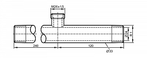 IFM E40139 - Тройник
