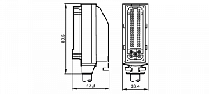IFM EC0701 - AMP разъём