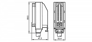 IFM EC0702 - AMP разъём