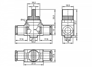 IFM E75233 - 3/2-ходовый запорный клапан