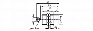 IFM II5914 - индуктивный аналоговый датчик с IO-Link