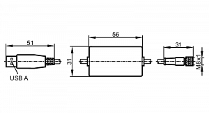 IFM E30098 - USB/RS485 соединительный кабель