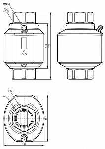 IFM SM9400 - Магнитно-индуктивный датчик потока