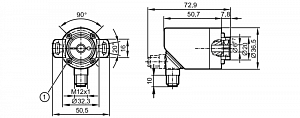 IFM RA3101 - Инкрементальный энкодер с полым валом