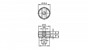 IFM E30448 - Магнитная рамка для датчиков вибрации