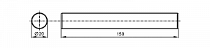 IFM EY3007 - Испытательный щуп для световых завес безопасности