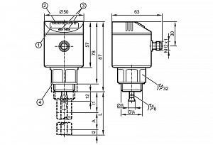 IFM LR3000 - Датчик уровня (управляемый микроволновой радар)