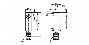 IFM MS5010 - Магнитный датчик