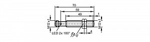 IFM ANT410 - RFID HF головка чтения/записи