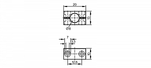 IFM E10221 - Монтажный адаптер