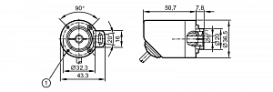 IFM RA3500 - Инкрементальный энкодер с полым валом