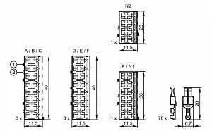 IFM EC0456 - Контакты и контактные корпусы