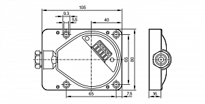IFM E10596 - Монтажная доска