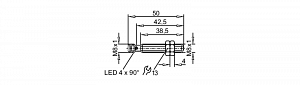 IFM IE5328 - Индуктивный датчик