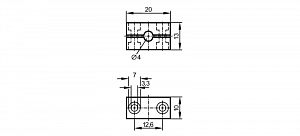 IFM E10204 - Монтажный адаптер