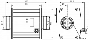 IFM SU9004 - Ультразвуковой датчик потока