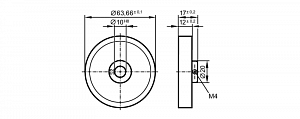 IFM E60112 - Измерительное колесо