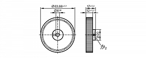 IFM E60137 - Измерительное колесо
