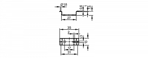 IFM E20683 - Монтажная рейка