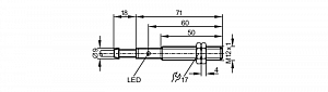 IFM IF5395 - Индуктивный датчик