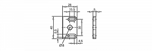 IFM E10585 - Распорка для индуктивных датчиков
